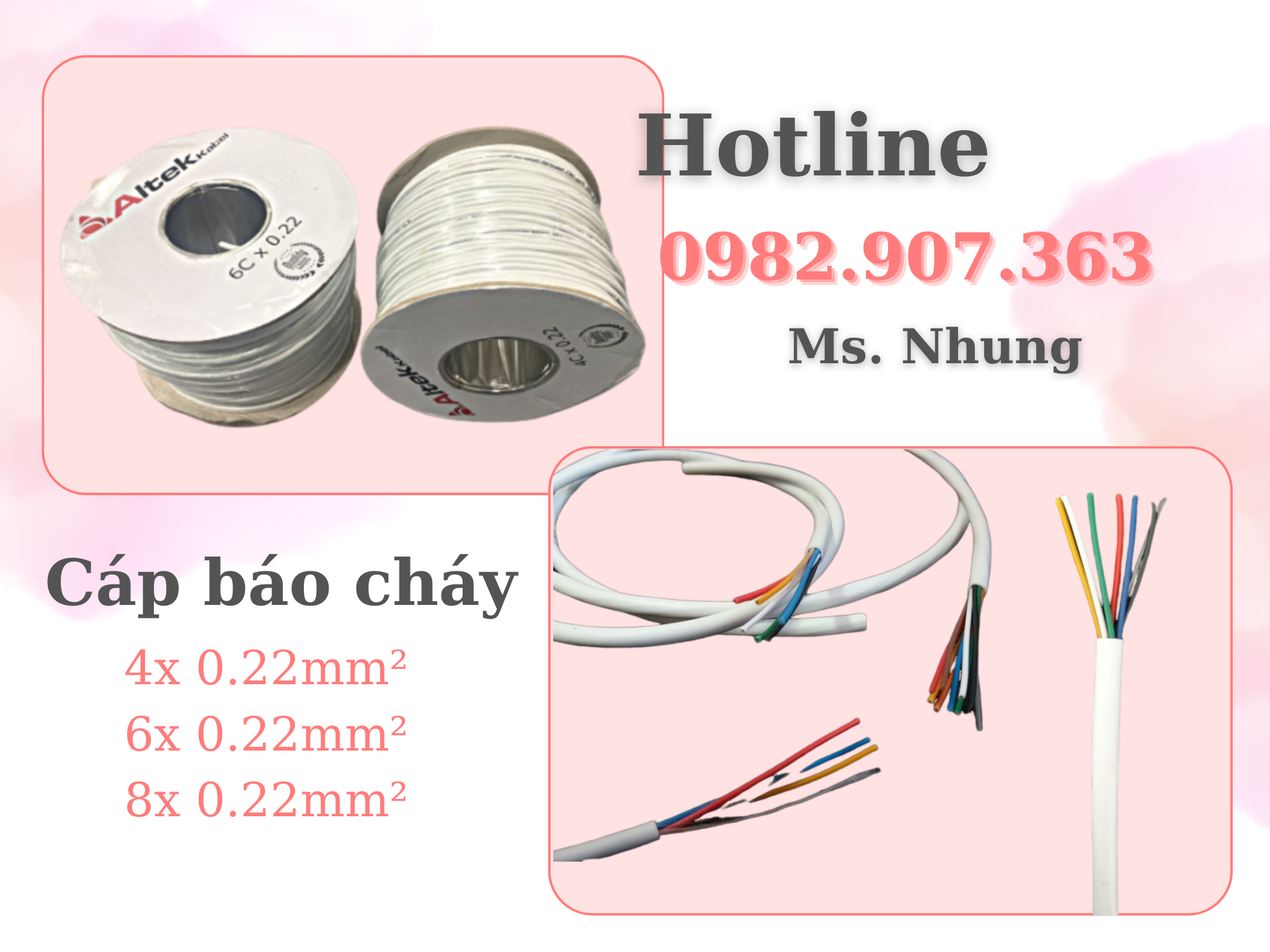 Mua dây báo cháy, báo động chất lượng ở đâu?